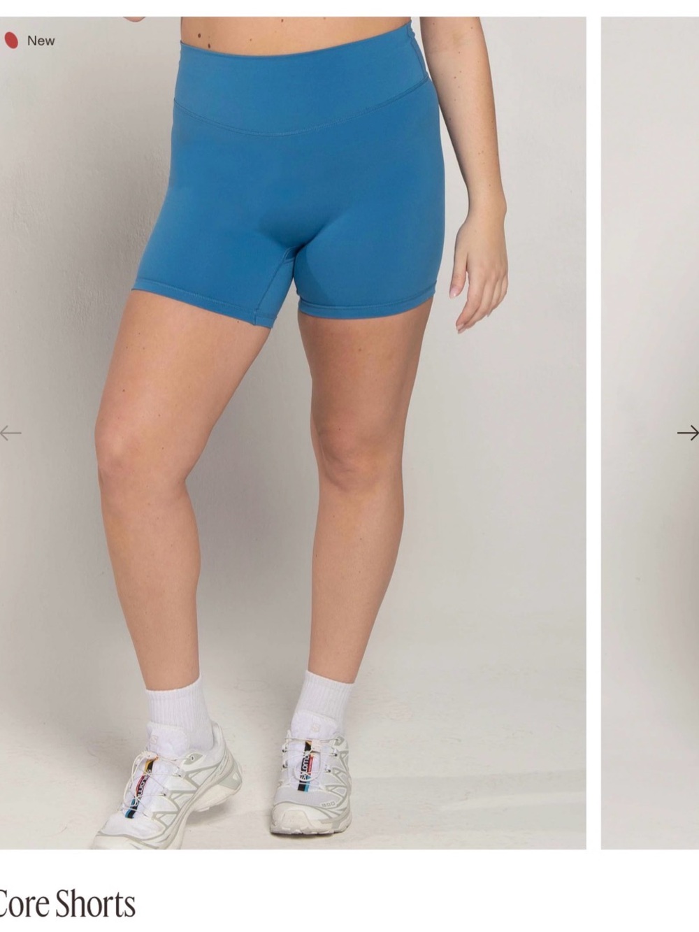 High-Rise Women’s Bike Shorts in Teal